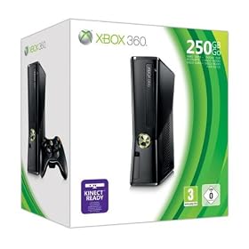 MICROSOFT Console Xbox 360 S - 250 Go - noir mat RKH-00049 (Search Terms: Jeux vid�o - XBOX 360 - XBOX 360 - Consoles )
