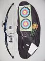 Archery Compound Kit 5 Fire Fox Elite(RH ONLY - pull string with right hand) Blue and BlackOnly