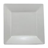 BIA Cordon Bleu Nouveau Square Rim Plates, Set of 2, White by 