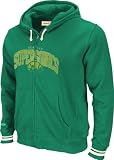 Seattle SuperSonics Kelly Green Mitchell & Ness Arch Fleece Full Zip Sweatshirt