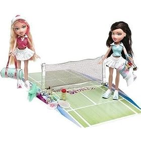 Bratz Play Sportz - Tennis Phoebe and Cloe Dolls With Sports Accessories
