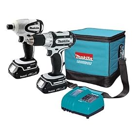 Makita LCT200W Factory Reconditioned Compact Lithium-Ion 18V 2-Piece Combo Kit by Makita