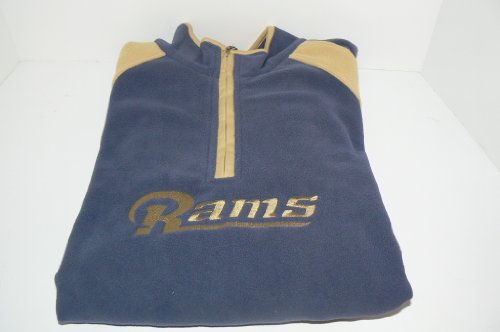NFL St Louis Rams Fleece Jacket Coat Size Large