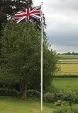 Garden Building & D?cor Online Shop Ranking 19. ALUMINUM FLAGPOLE 20FT with Union Jack