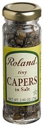 Roland Tiny Capers in Salt, 2.65-Ounce Jars (Pack of 12)