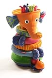 Tiny Love Musical Stack and Ball Game, Orange Elephant