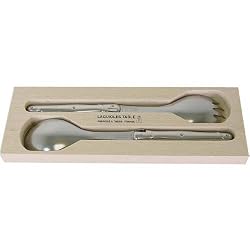 Stainless Steel Laguiole Verdier Heavy Duty Boxed Set salad servers