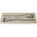 Stainless Steel Laguiole Verdier Heavy Duty Boxed Set salad servers