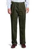 Dockers  Mens Comfort Khaki D4 Relaxed Fit Pleated Pant