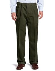 Dockers  Men's Comfort Khaki D4 Relaxed Fit Pleated Pant