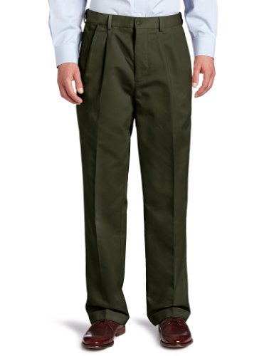 Dockers  Men's Comfort Khaki D4 Relaxed Fit Pleated Pant