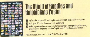 Zoo Med World of Reptiles and Amphibians Poster