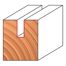 Freud 04-096 1/16-Inch Diameter by 1/4-Inch Double Flute Straight Router Bit with 1/4-Inch Shank