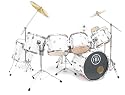 HB Drums Predator 9 Piece Drum Set Pacific Coast White