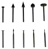 10pc High Speed Burr Cutter Set