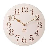 BRUNO スウィングクロックストライプ ピンク BCW011-PK BRUNO スウィングクロックストライプ ピンク BCW011-PK