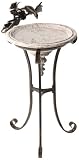 Astonica Dove and Rose Birdbath