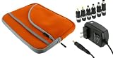 41V83OuL9RL. SL160  2n1 Combo   Toshiba Mini NB205 N312/BL 10.1 Inch Netbook Neoprene Sleeve SlipCase and AC Wall Adapter Charger