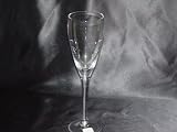 Bohemian Handmade 24% Lead Crystal Champagne Glasses Czech Republic Set of 6