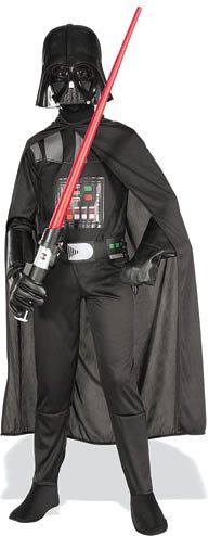 Childrens Toyshop  Toys : Kids Medium Darth Vader Costume (8-10)