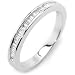18ct White Gold and Diamond Baguette Cut Half Eternity Ring- 0.27ct Dia