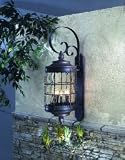Mallorca™ 41 1/4 High Iron Finish Outdoor Wall Light