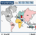 Continento Palm Travel Journal downloadable Software