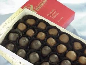 Cherry Cordials Boxed Chocolates - 14 oz. Box - Assorted Milk and Dark Chocolate by Pulalos 926 Chocolates