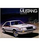 1980 FORD MUSTANG Sales Brochure Literature Book Piece