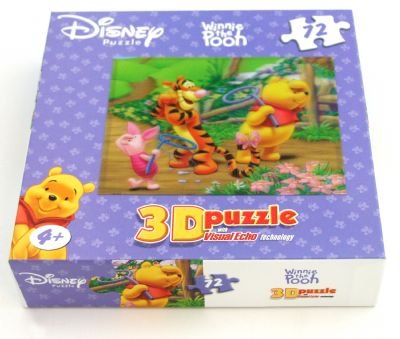 Childrens Toyshop  Toys : DISNEY 3D WINNIE THE POOH PUZZLE