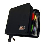 Velocity Nylon 600D CD Wallet (320 capacity, Black)