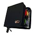 Velocity Nylon 600D CD Wallet (320 capacity, Black)