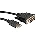 ROLINE 11.04.5532 DVI CABLE, DVI PLUG-HDMI PLUG, 3M, BLACK