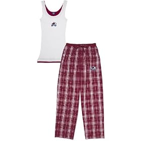Buy College Concepts Colorado Avalanche Ladies Tank and Pant Set by Concept Sports