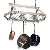 Retro Rectangle Grid Ceiling Rack