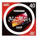 東芝 40形丸形蛍光灯（電球色）メロウZ FCL40EXL38Z(TO)