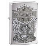 Zippo Lighter Harley Davison Made in USA Emblem
