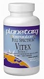 Planetary Formulas Full Spectrum Vitex Extract, 500 mg (60 tablets)