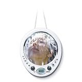 JWIN ELECTRONICS JX-M55 Fog Free Mirror Water Resistant Shower AM/FM Radio