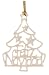 Lenox 2004 Feliz Navidad Porcelain Ornament