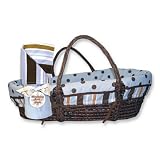 Trend Lab Moses Basket - Max with Blanket