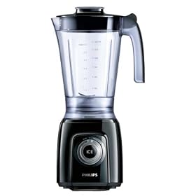 Philips HR2160/50 Blender with Pulse and Ice Crush, 600 Watt, Black