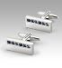 (09583863) Autograph Multi Crystal Cufflinks in Miscellaneous