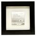 Wide Float Frame - Black (8x8")