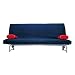 Akita Sofa - Blue Microsuede