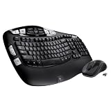 Logitech Wireless Wave Combo Mk550 With Keyboard and Laser Mouse (920-002555) ~ Logitech