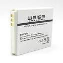Original Weiss W-Can NB-4L Li-Ion Akku mit 800 mAh f&uuml;r Canon Digitalkameras  Digital IXUS 70 / 75 / 100 IS / 110 IS / 120 IS  u.a.
