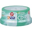 Memorex 4x 700 MB/80-Minute CD-RW Discs (25-Pack Spindle)
