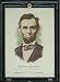 2006 Topps Allen & Ginter #328 President Abraham Lincoln Baseball Card - Shipped In Protective Screwdown Case!!