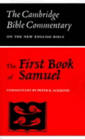 Cambridge Bible Commentaries: Old Testament 32 Volume Set: Cambridge Bible Commentaries: Old Testament: The First Book of Samuel (Cambridge Bible Commentaries on the Old Testament)